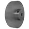 B&B Manufacturing 80-3P15-6A4, Timing Pulley, Aluminum, Clear Anodized,  80-3P15-6A4 - alternate 1